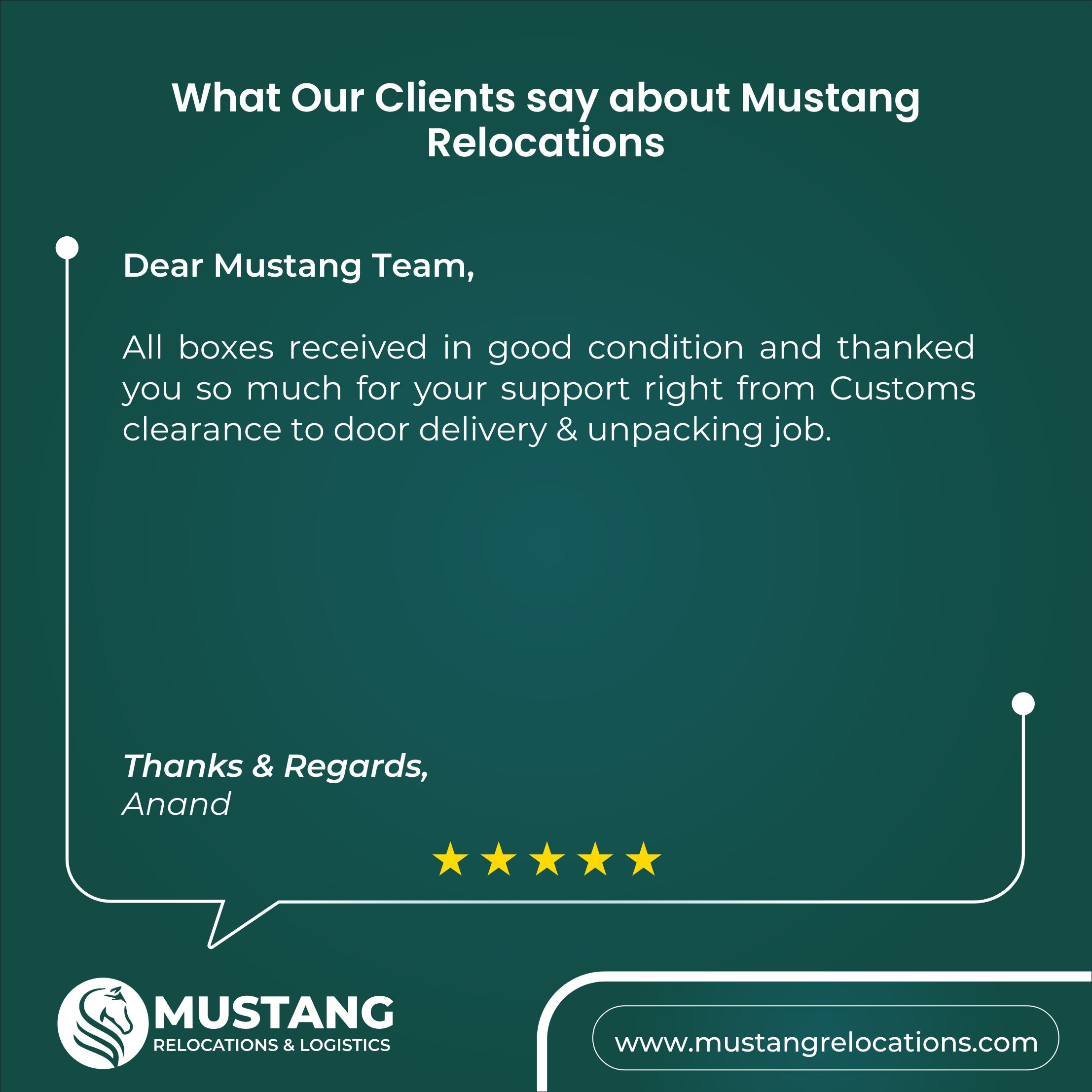Mustang Relocations Feedback (3)